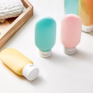 New! 60ml Travel Set Color Skin Care Bottle Refilable Bottle (4PCS)